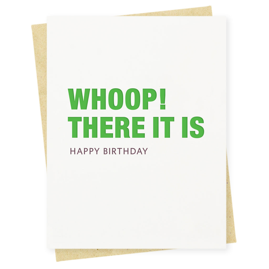 Whoop! there it is – happy birthday