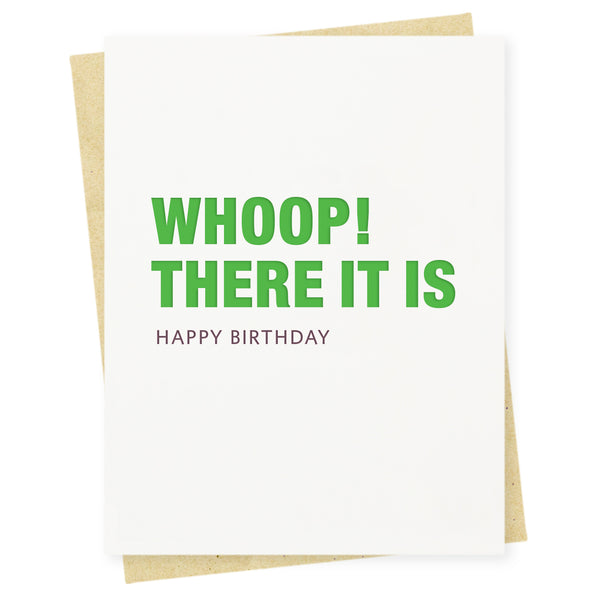 Whoop! there it is – happy birthday