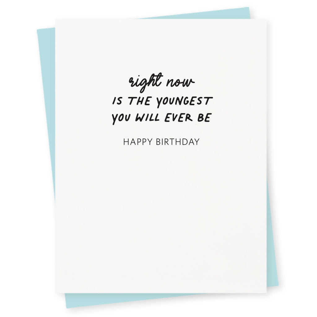 Right Now Birthday Card